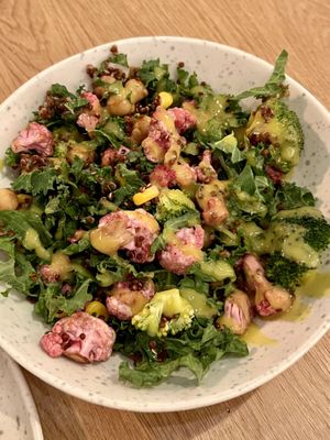 Quinoa, chickpea and veg salad   at Cultivate Food in Oslo