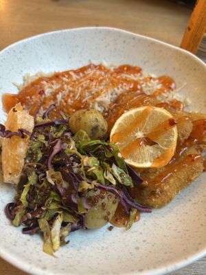 Dish of the day: Schnitzel   at Cultivate Food in Oslo