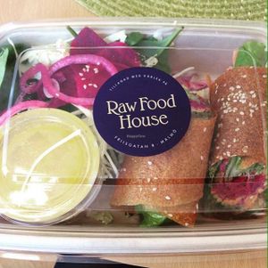 Lunch Box to go!  at Raw Food House in Malmo