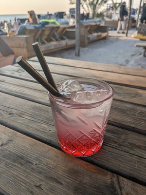 Watermelon mocktail at Zoomers in Castricum