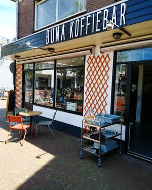exterior at Buna Koffiebar in Castricum