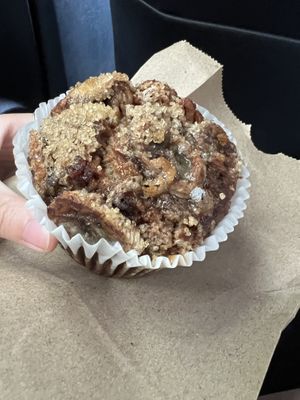 Banana Brown Sugar Walnut Muffin (vegan)  at Simple Loaf Bakehouse in Brooklyn