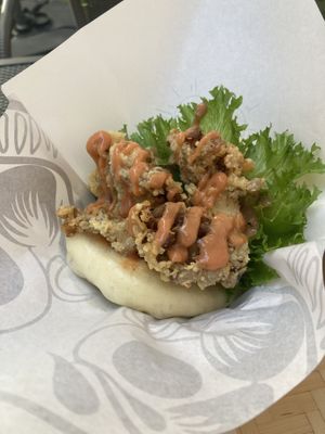 Maitake bao  at Luu's Bao in Osaka