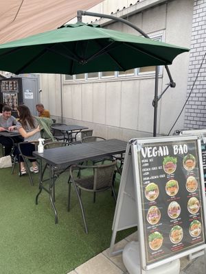 Seating for 10 people  at Luu's Bao in Osaka