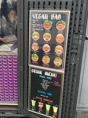 Vegan Baos  at Luu's Bao in Osaka