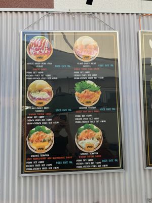 Vegan Bao Menu 2  at Luu's Bao in Osaka