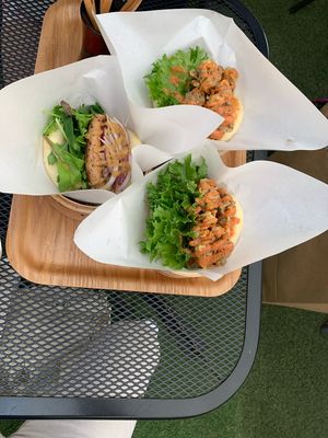 Bao burger   at Luu's Bao in Osaka