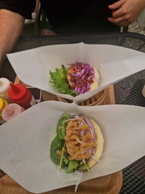 Sehr lecker! at Luu's Bao in Osaka