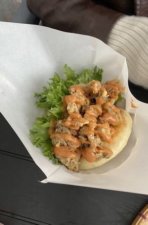 Mushrooms   at Luu's Bao in Osaka