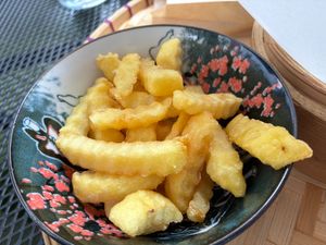 French fries at Luu's Bao in Osaka