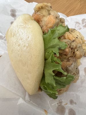 Mushroom bao  at Luu's Bao in Osaka