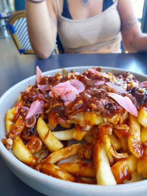 Mushroom fries at Trinity Beach Tavern in Trinity Beach