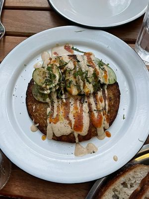 Fainalafel (with caju cheese) at Chuí in Buenos Aires