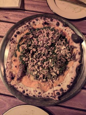 Pizza boniato at Chuí in Buenos Aires