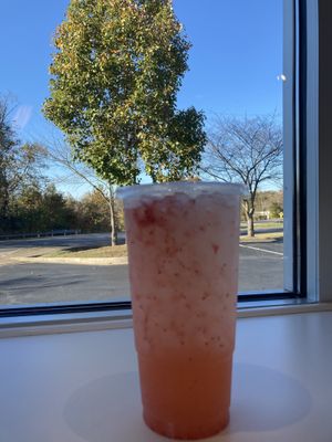 Strawberry lemonade  at Myers' Front Porch in Hendersonville