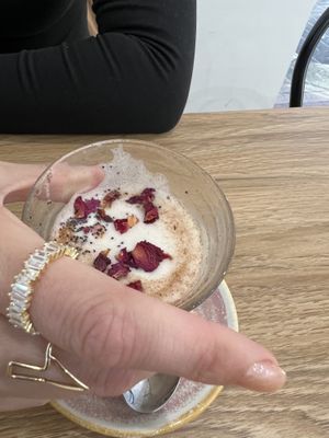 Oat chai latte  at Vega in Spring Hill