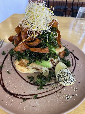 Croffle stack   at Vega in Spring Hill