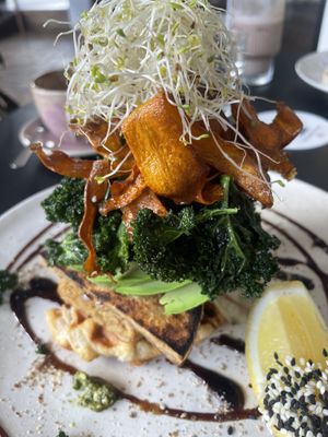 Croffle stack  at Vega in Spring Hill