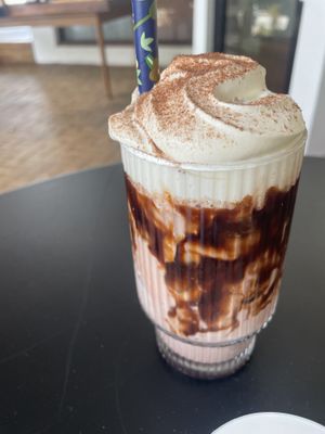 Iced chocolate   at Vega in Spring Hill