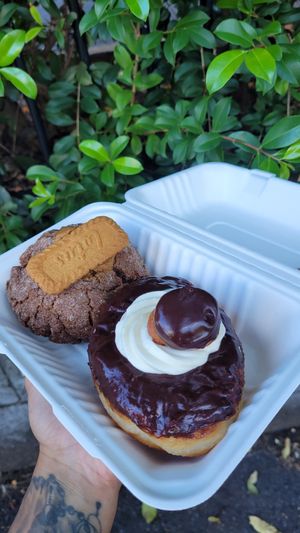 Biscoff Cookie and Chocolate Cream Donut at Vega in Spring Hill