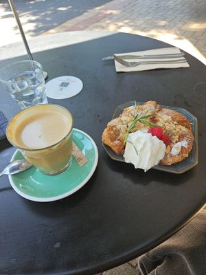 Oat latte at Vega in Spring Hill