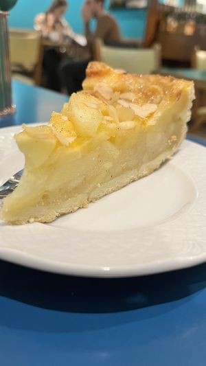 Apple pie  at Gatsby Cafè in Rome