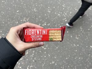 Sesame bar  at Conad in Tirana