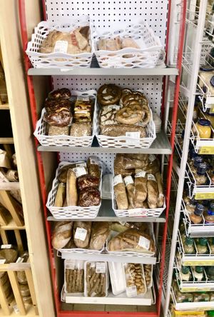 Fresh breads  at Conad in Tirana