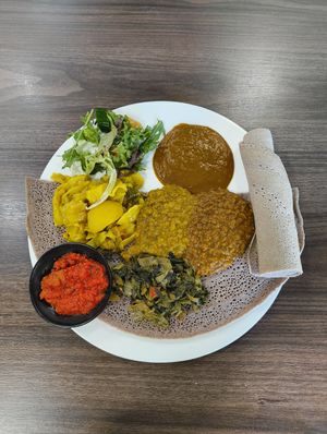 My meal at Salam Café and Restaurant in Auburn