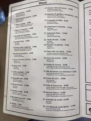   at Bar El Campesino 2 in Gran Canaria