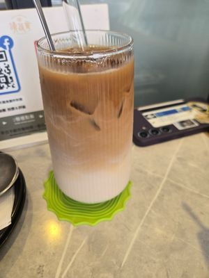 Ethiopian latte  at Yangming Spring - 陽明春天蔬食 - Branch Da'an in Taipei