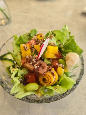side salad at Yangming Spring - 陽明春天蔬食 - Branch Da'an in Taipei