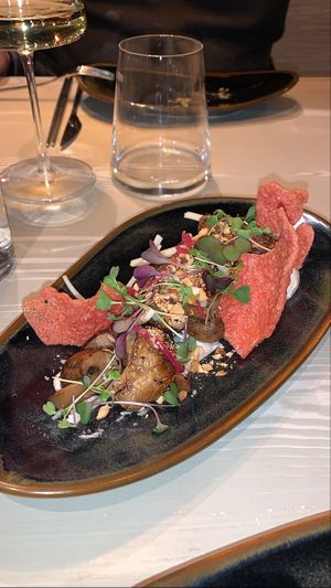 Mix de setas grilladas at Veg & the Gang - Carrer Casanova in Barcelona