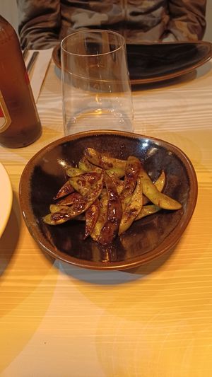 Edamames at Veg & the Gang - Carrer Casanova in Barcelona