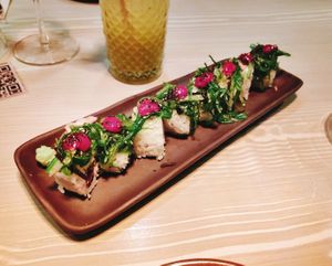 Kamikasi sushi at Veg & the Gang - Carrer Casanova in Barcelona