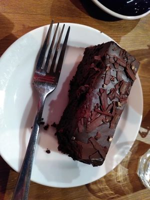 Chocolate brownie (August 2023) at 200 Degrees Coffee in York