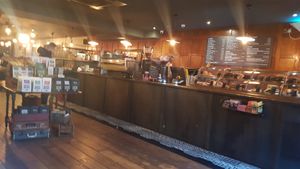 Counter (lots of vg options) #Veganuary at 200 Degrees Coffee in York