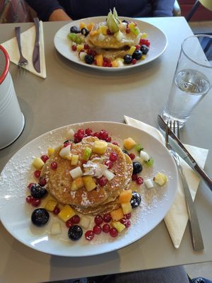 Vegane Pancakes at Canaletto in Pirna