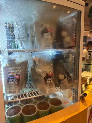 Soya milk at Mr Bean - Bedok Mall in East Singapore