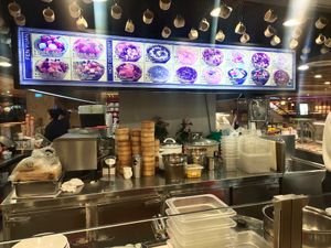 Stall side view at SIN - Desserts & Fruits - T3 in East Singapore