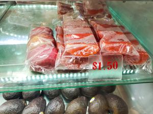 Fresh cut fruits at SIN - SF Fruits & Juices - Jewel in East Singapore