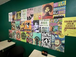 Very cool wall   at Morrones in Sao Bernardo Do Campo