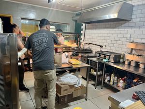 Kitchenn  at Morrones in Sao Bernardo Do Campo