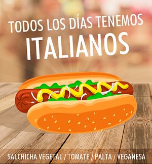 Italianos at Arte Vegetal in Santiago