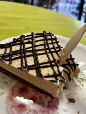 Choc peanut butter pie- yuummmmm  at Karen's Bakeshop in Sedona