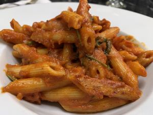 Penne pomodoro   at Limoncello in Berwick-upon-tweed