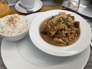   at Hablemos Coco Cafe in Puerto Natales