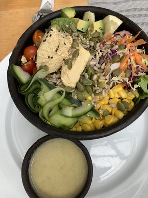Buddha bowl  at Hablemos Coco Cafe in Puerto Natales