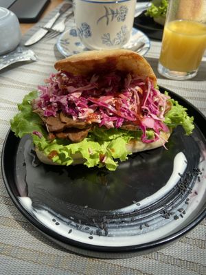   at Hablemos Coco Cafe in Puerto Natales