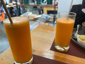   at Hablemos Coco Cafe in Puerto Natales